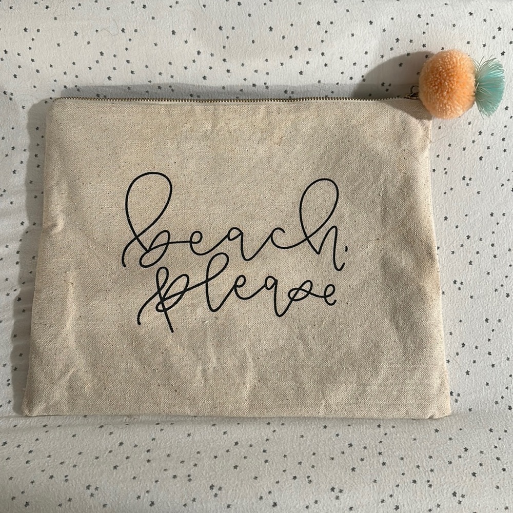 Chalkfulloflove | Beach Please Swim Bag | 12.25” x 10”